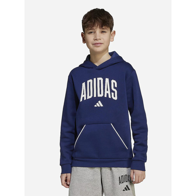 Sweat à capuche j clgt bleu marine enfant - Adidas