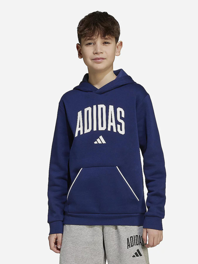 Sweat à capuche j clgt bleu marine enfant - Adidas