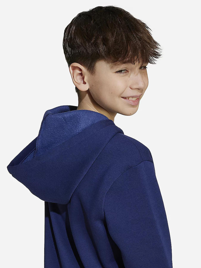 Sweat à capuche j clgt bleu marine enfant - Adidas