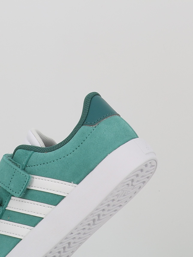 Baskets à scratch vl court 3.0 cf vert enfant - Adidas