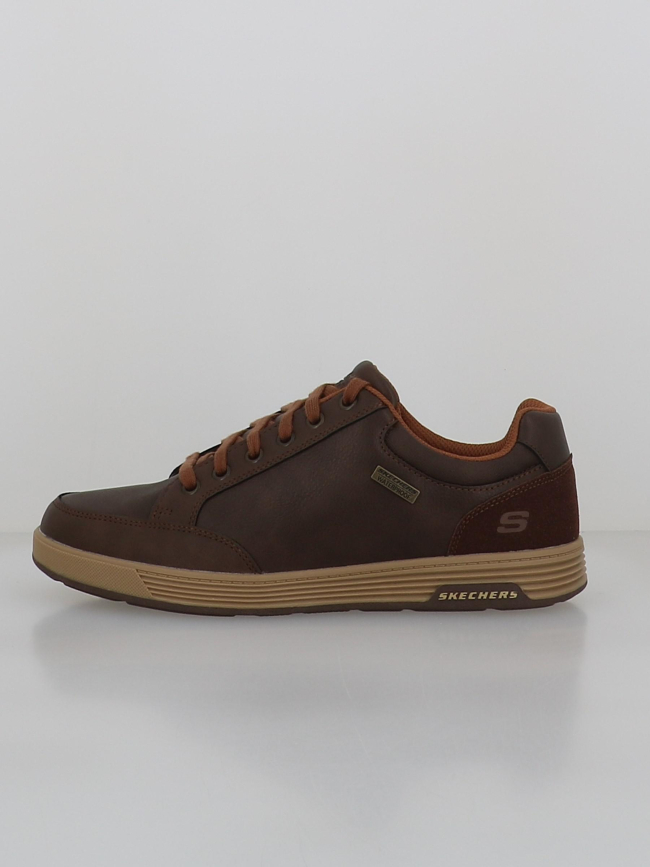 Baskets cavell-sparkman marron homme - Skechers