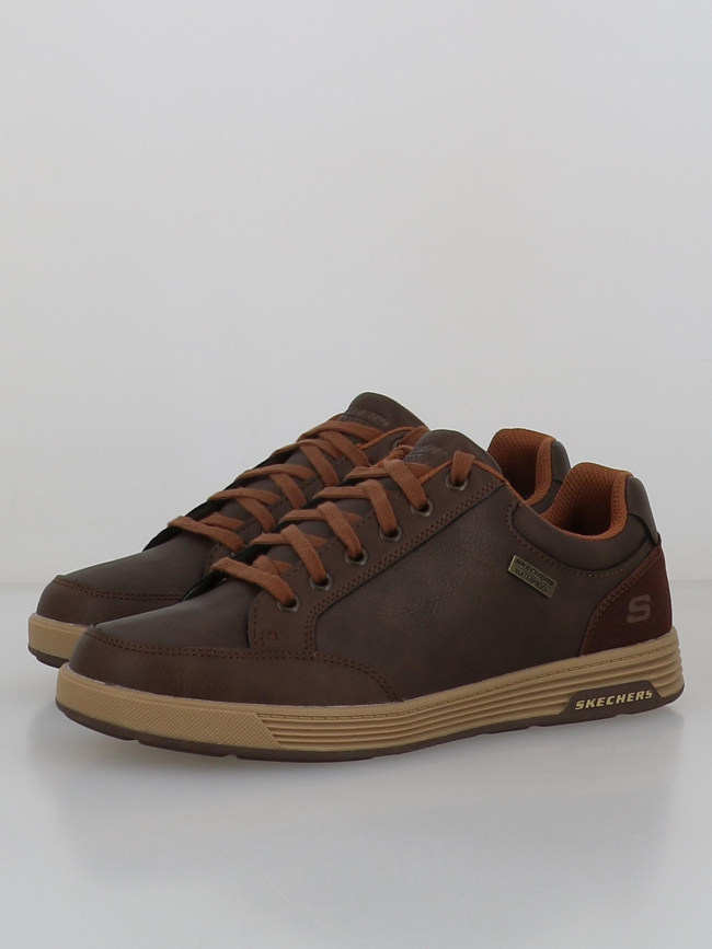 Baskets cavell-sparkman marron homme - Skechers