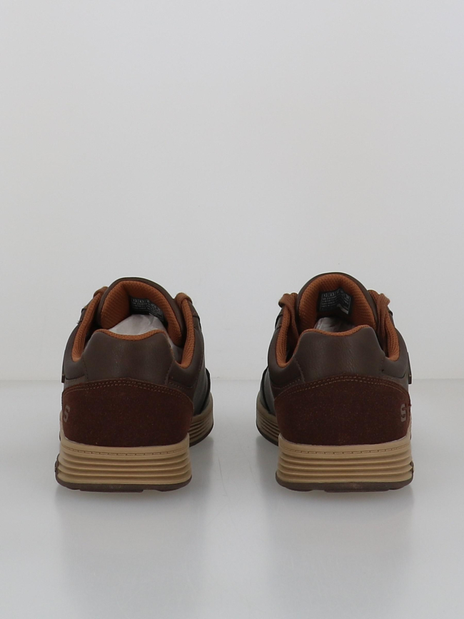 Baskets cavell-sparkman marron homme - Skechers