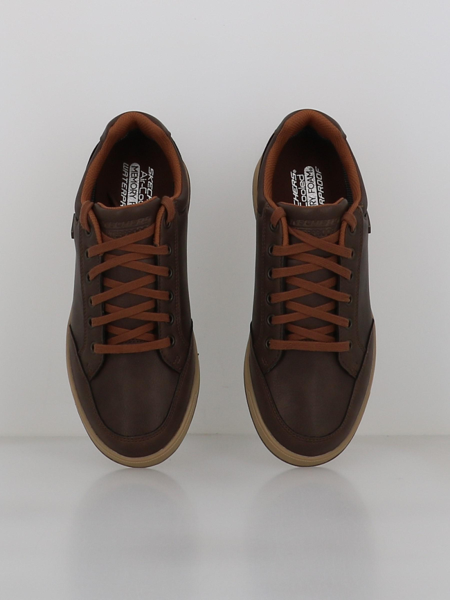 Baskets cavell-sparkman marron homme - Skechers