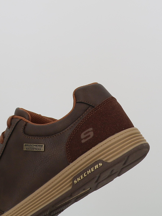 Baskets cavell-sparkman marron homme - Skechers