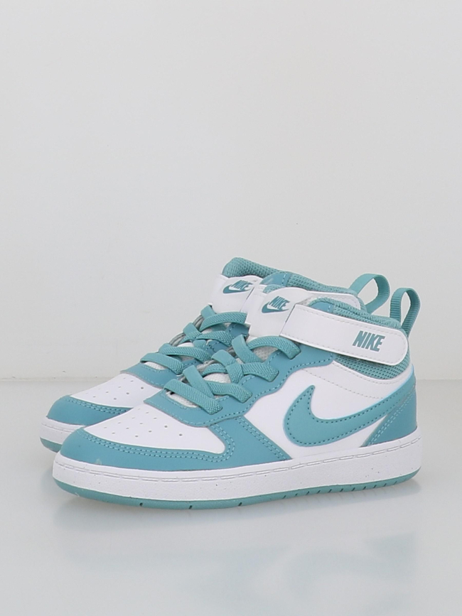 Baskets montantes court borough 2 tdv bleu enfant - Nike