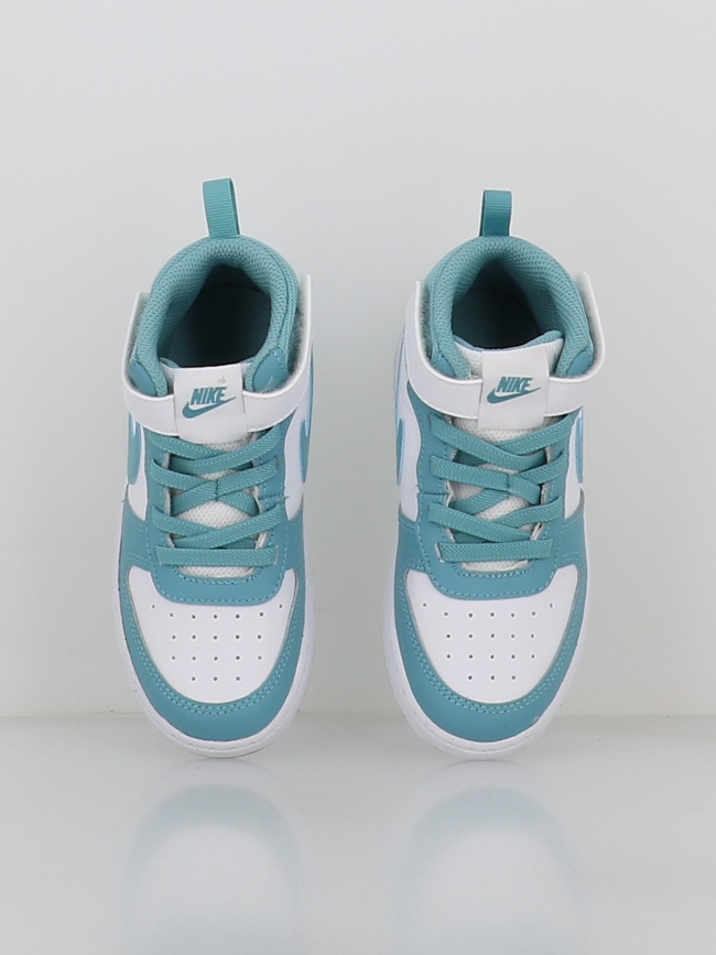 Baskets montantes court borough 2 tdv bleu enfant - Nike