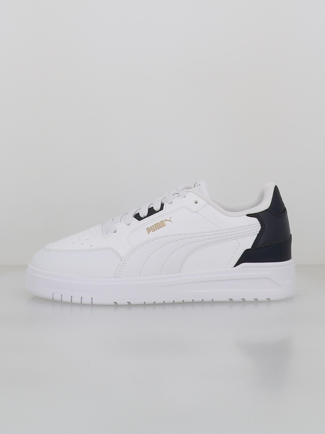 Baskets shuffle downtown blanc bleu homme - Puma