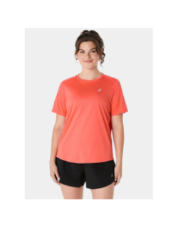 T-shirt de sport core ss corail femme - Asics