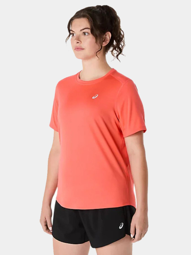 T-shirt de sport core ss corail femme - Asics