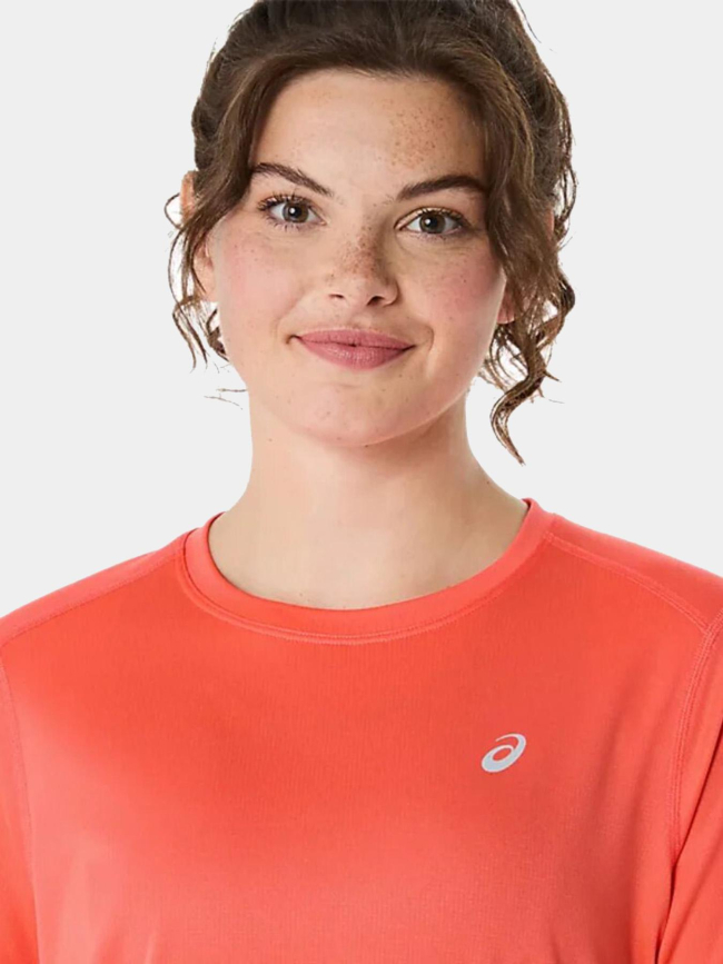 T-shirt de sport core ss corail femme - Asics