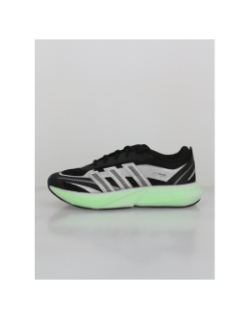 Baskets lightblaze glow noir gris et vert homme - Adidas