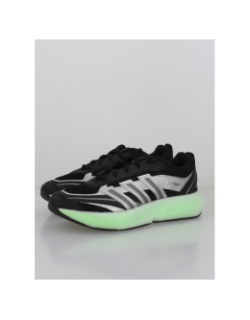 Baskets lightblaze glow noir gris et vert homme - Adidas