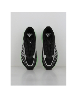 Baskets lightblaze glow noir gris et vert homme - Adidas