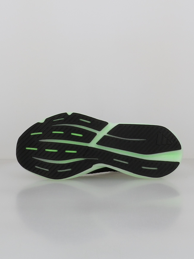 Baskets lightblaze glow noir gris et vert homme - Adidas