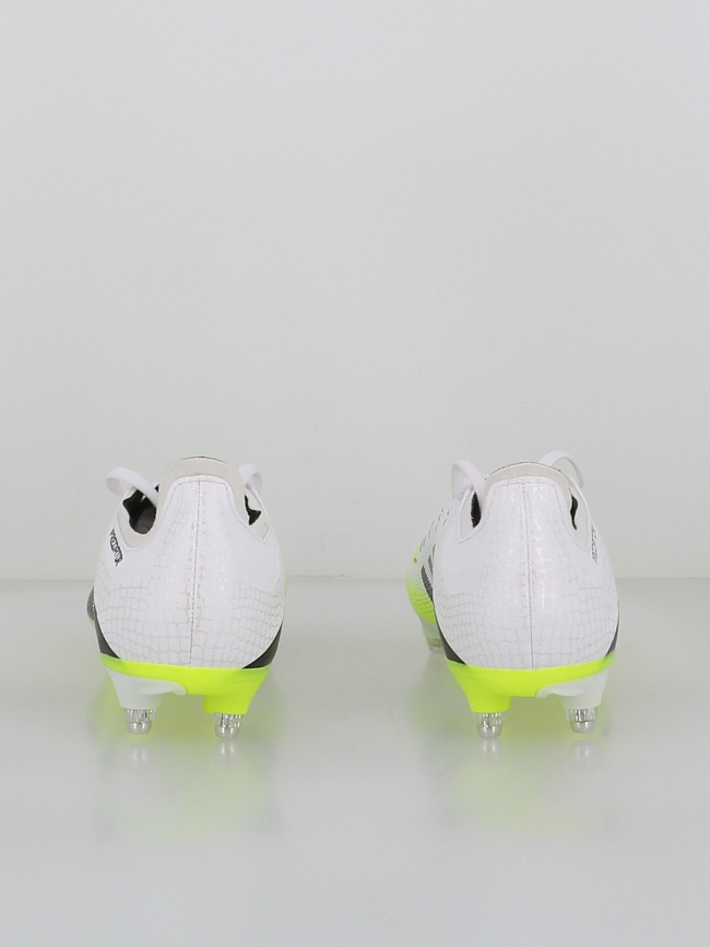 Chaussures de football predator league sg blanc jaune - Adidas