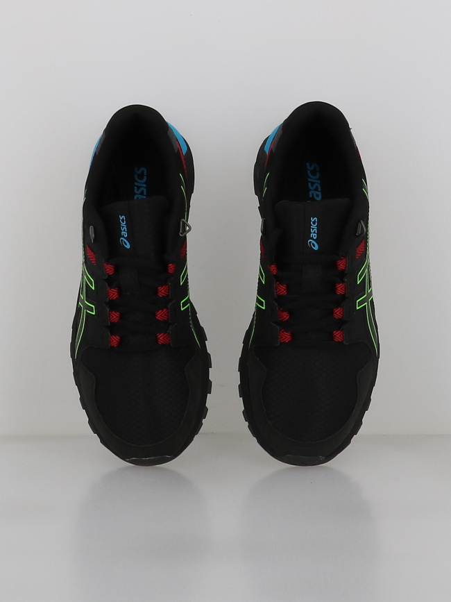 Chaussures de trail gel-citrek noir et vert homme - Asics