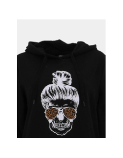 Sweat à capuche onlhella noir femme - Only