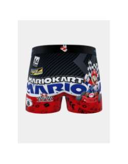 Boxer en microfibre mario kart rouge garçon - Freegun