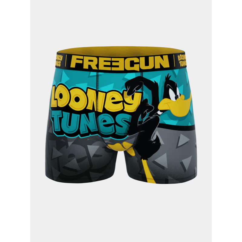 Boxer en microfibre looney tunes daffy gris homme - Freegun