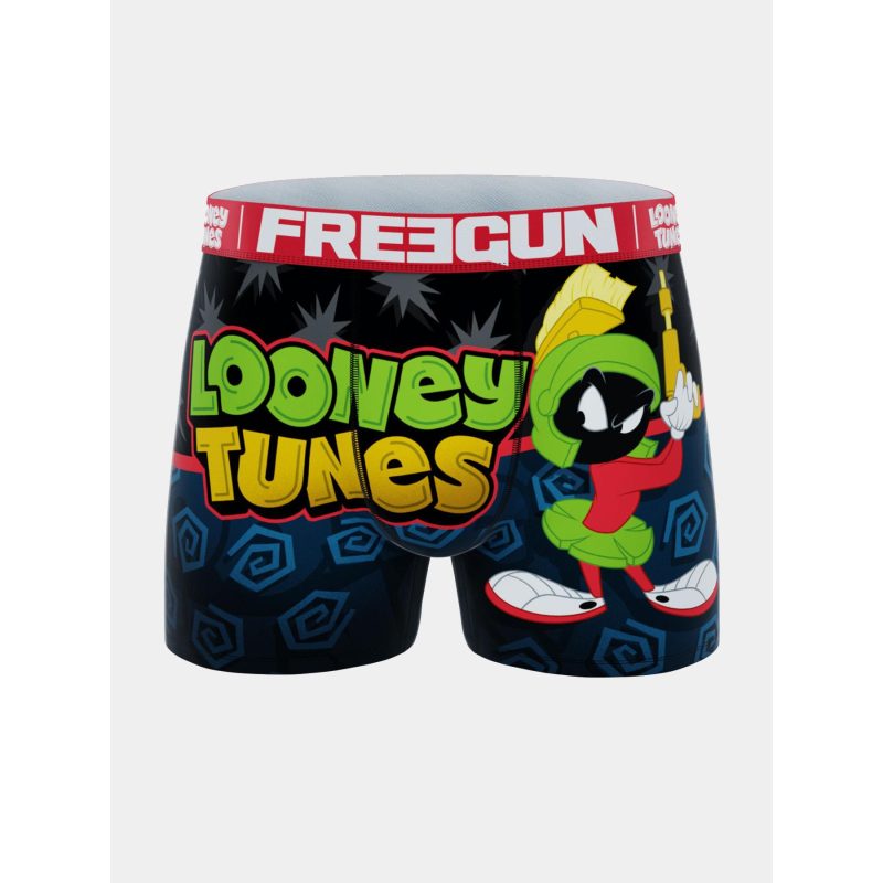 Boxer en microfibre looney tunes vert homme - Freegun
