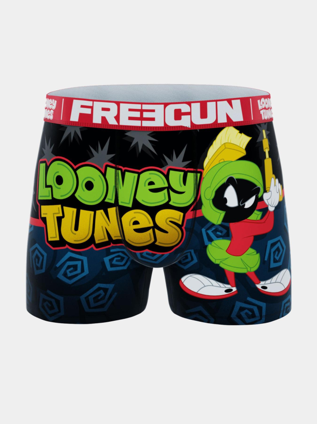 Boxer en microfibre looney tunes vert homme - Freegun