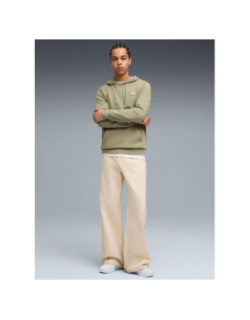 Sweat à capuche ess elevated kaki homme - Puma