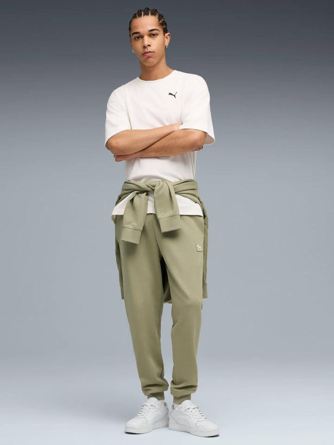 Pantalon jogging ess elevated kaki homme - Puma