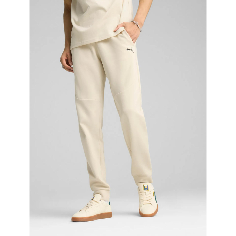 Pantalon jogging pumatech beige homme - Puma