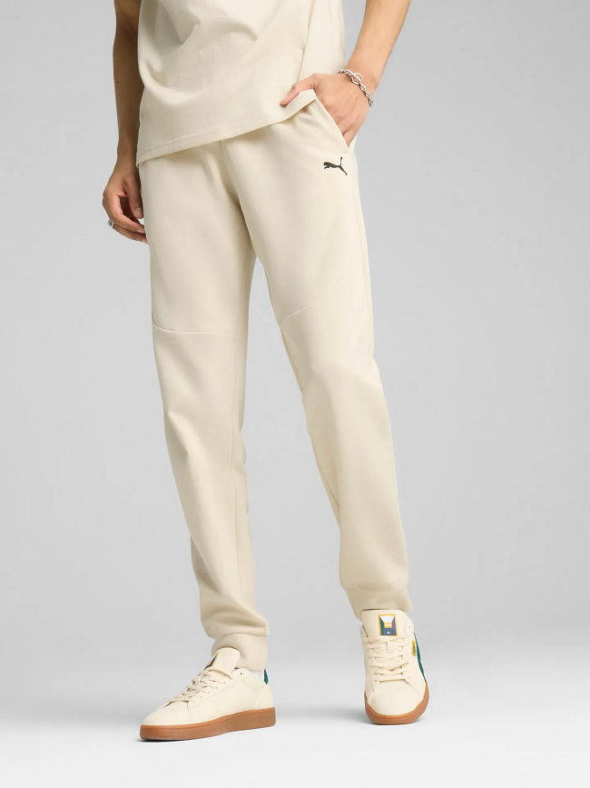 Pantalon jogging pumatech beige homme - Puma