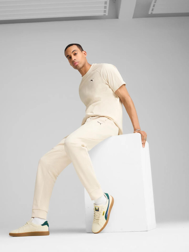 Pantalon jogging pumatech beige homme - Puma