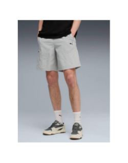 Short de sport pumatech gris femme - Puma