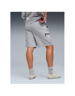 Short de sport pumatech gris femme - Puma