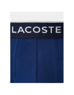 Pack de 3 boxers stretch en coton multicolore homme - Lacoste
