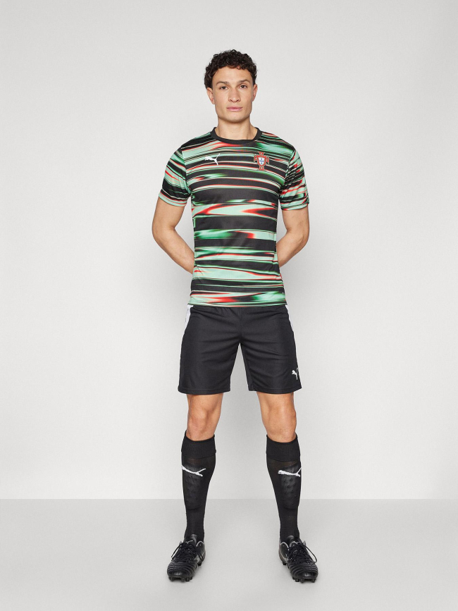 Maillot de football pré-match portugal 25/26 vert homme - Puma