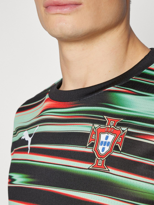 Maillot de football pré-match portugal 25/26 vert homme - Puma