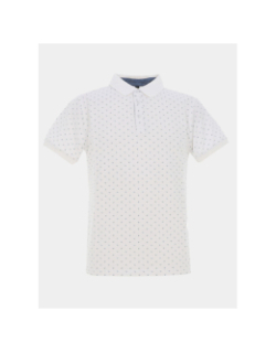 Polo à manches courtes bicest blanc homme - Sun Valley