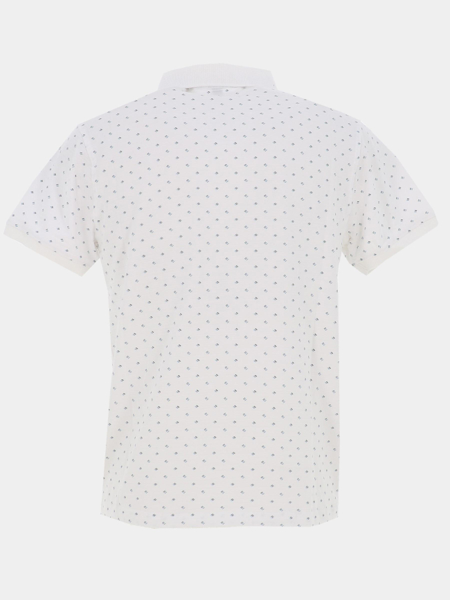 Polo à manches courtes bicest blanc homme - Sun Valley