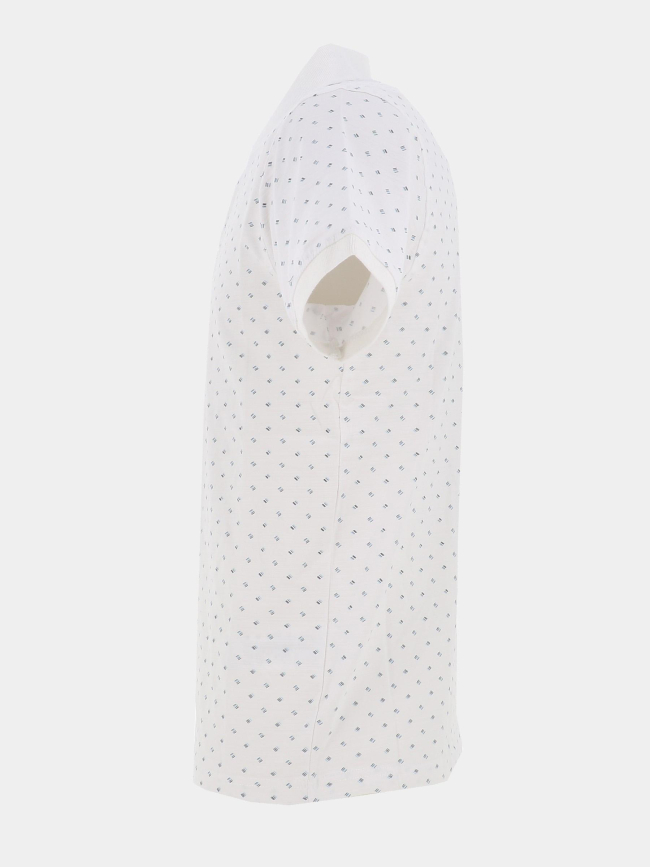 Polo à manches courtes bicest blanc homme - Sun Valley