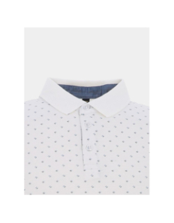 Polo à manches courtes bicest blanc homme - Sun Valley