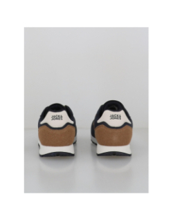 Baskets harrow mesh bleu marine marron homme - Jack & Jones