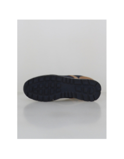 Baskets harrow mesh bleu marine marron homme - Jack & Jones