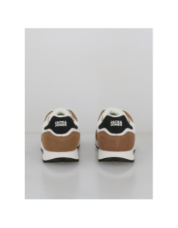 Baskets harrow mesh blanc marron homme - Jack & Jones
