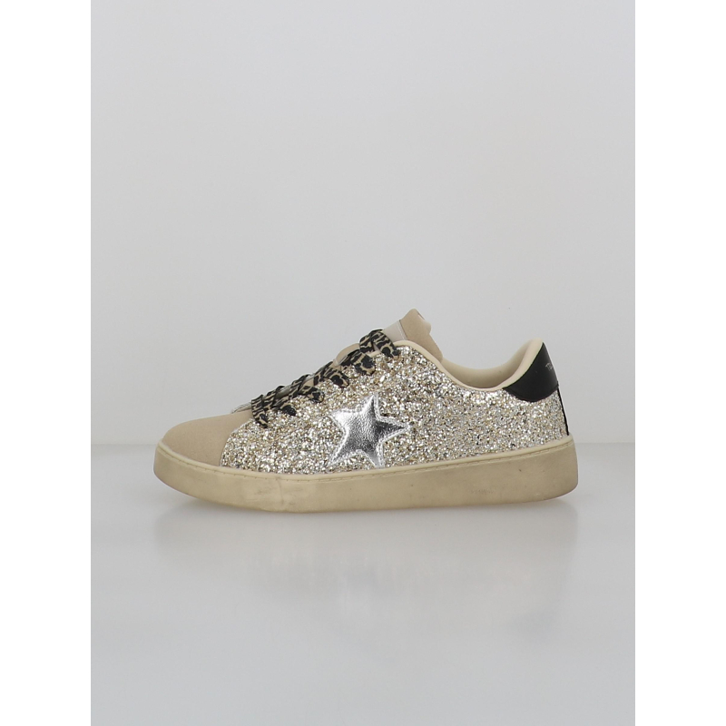 Baskets zapato sra c. brillantes beige femme - Teddy Smith