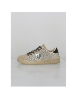 Baskets zapato sra c. brillantes beige femme - Teddy Smith