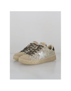 Baskets zapato sra c. brillantes beige femme - Teddy Smith