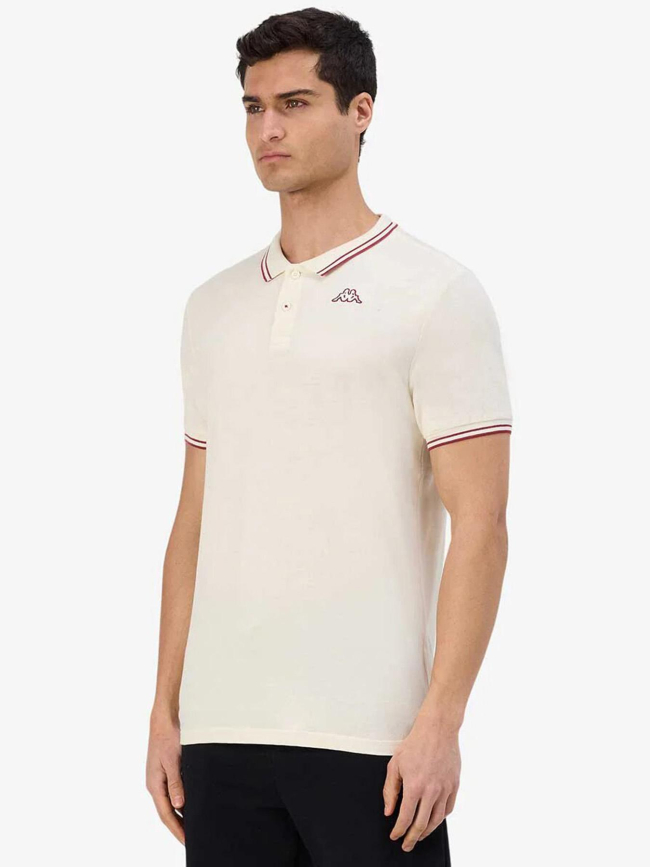 Polo ezio 2 beige homme - Kappa
