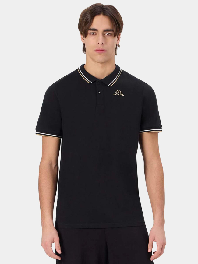 Polo ezio 2 noir homme - Kappa