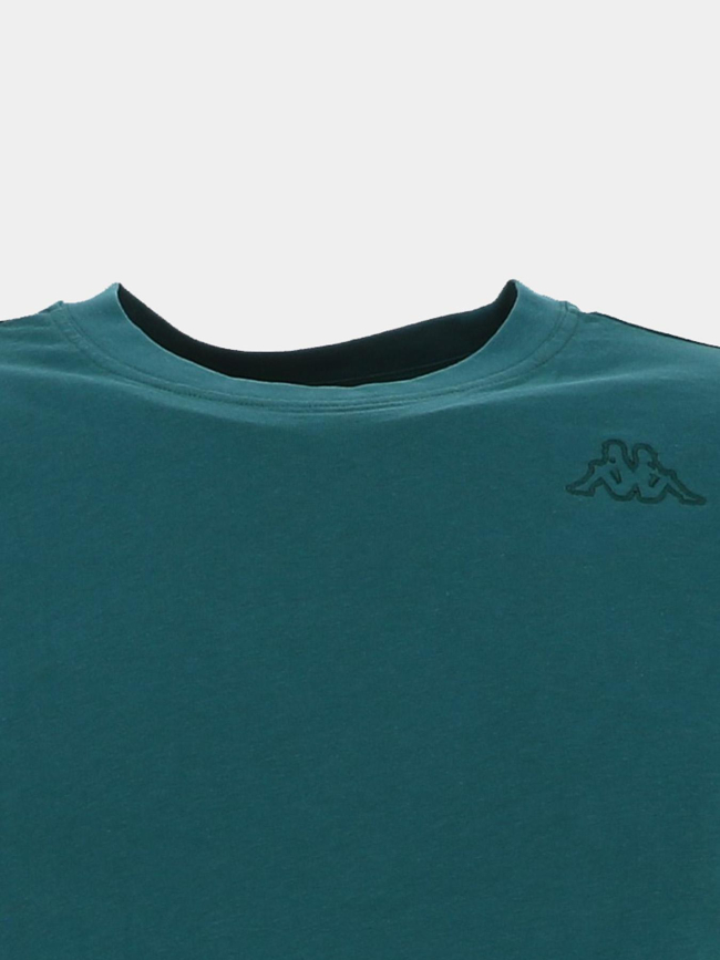 T-shirt slim cafers vert homme - Kappa
