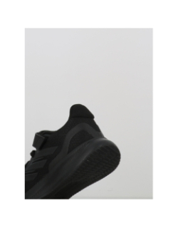 Baskets à scratch runfalcon 5 el c noir enfant - Adidas